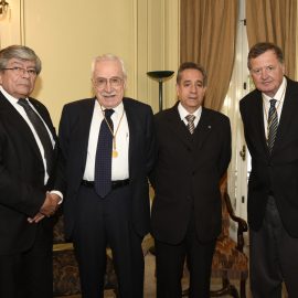 02 Dr. Ramón Florenzano, Nuevo Miembro Honorario De La Academia Chilena De Medicina