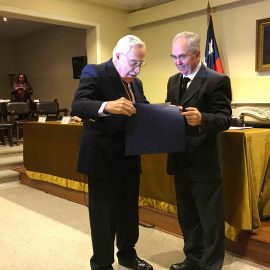 Dr. Joaquín Montero - Nuevo Miembro Honorario de la Academia Chilena de Medicina