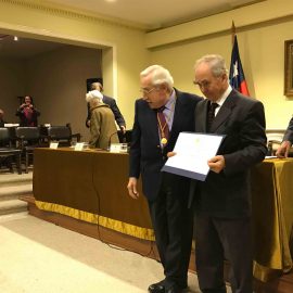 Dr. Joaquín Montero - Nuevo Miembro Honorario de la Academia Chilena de Medicina
